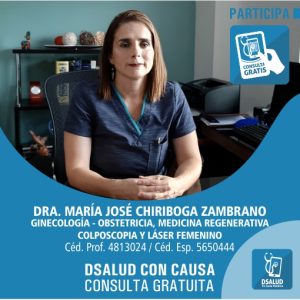 DRA. MARÍA JOSÉ CHIRIBOGA ZAMBRANO